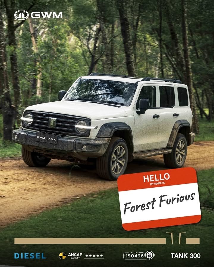 PROMO GWM TANK 300 DIESEL